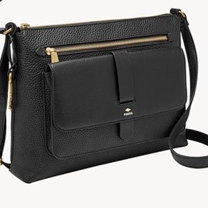 Fossil Kinley crossbody leather purse